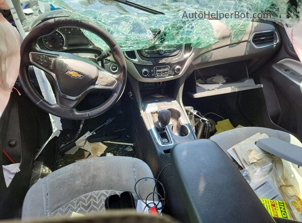 3GNAXKEV1NL198167 2022 CHEVROLET EQUINOX White Вид панелі приладів