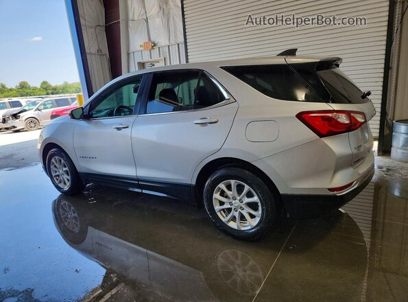 3GNAXKEV4MS104366 2021 CHEVROLET EQUINOX Silver Trasero izquierdo