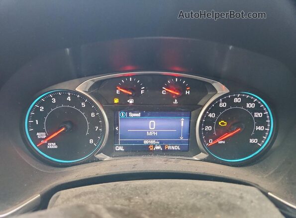 3GNAXKEV4MS104366 2021 CHEVROLET EQUINOX Silver Vista del cuadro de instrumentos