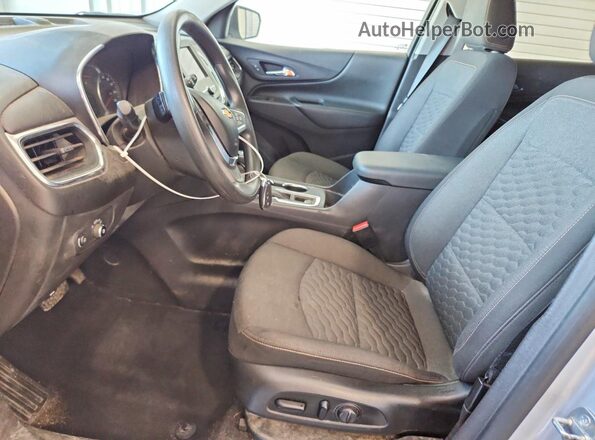 3GNAXKEV4MS104366 2021 CHEVROLET EQUINOX Silver Vista interior delantera