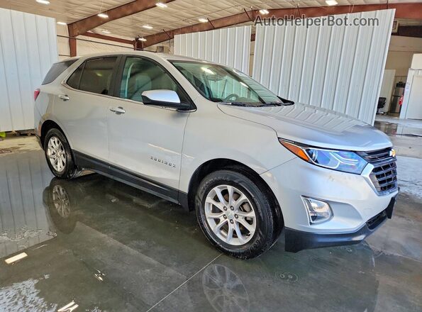3GNAXKEV4MS104366 2021 CHEVROLET EQUINOX Silver Delantero derecho