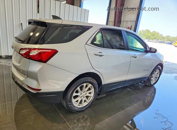 3GNAXKEV4MS104366 2021 CHEVROLET EQUINOX Silver Trasero derecho
