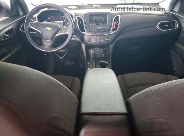 3GNAXKEV7MS179319 2021 CHEVROLET EQUINOX Серебряный Вид панели приборов