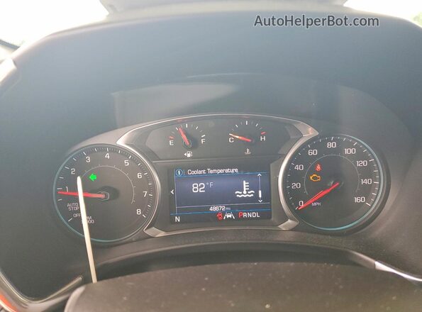 3GNAXKEV7MS179319 2021 CHEVROLET EQUINOX Серебряный Вид щитка приборов