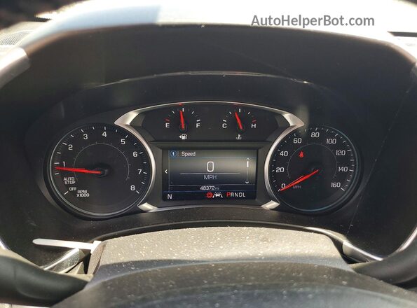 3GNAXKEV9LS644245 2020 CHEVROLET EQUINOX Blue Widok zestawu wskaźników