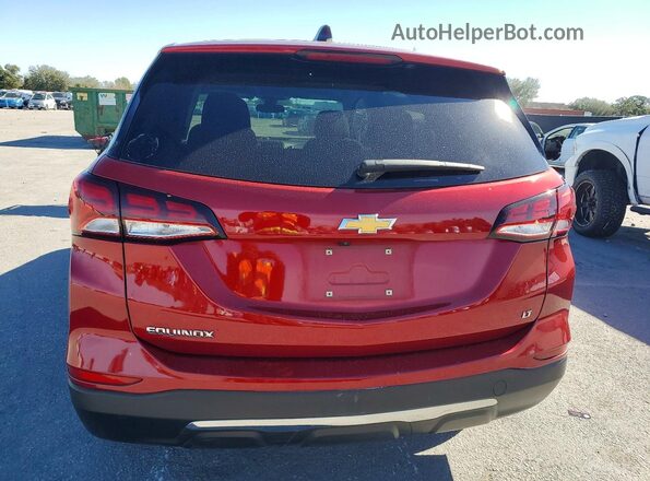 3GNAXKEV9NL223235 2022 CHEVROLET EQUINOX Red Widok z tyłu