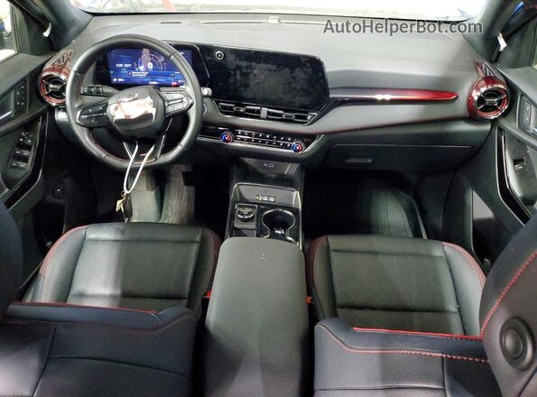3GNAXLEGXSL143719 2025 CHEVROLET EQUINOX Blue Dashboard view