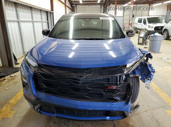 3GNAXLEGXSL143719 2025 CHEVROLET EQUINOX Blue Front view