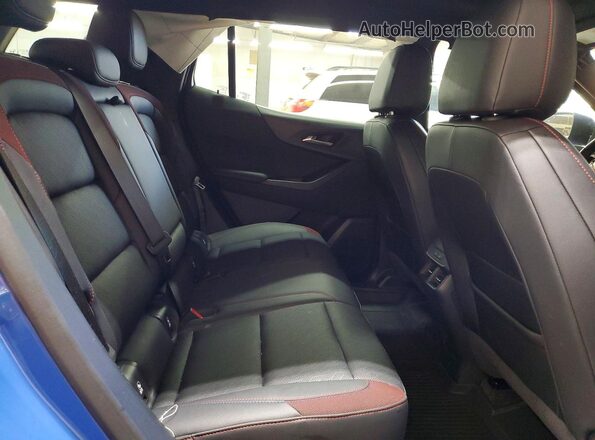 3GNAXLEGXSL143719 2025 CHEVROLET EQUINOX Blue Rear interior view