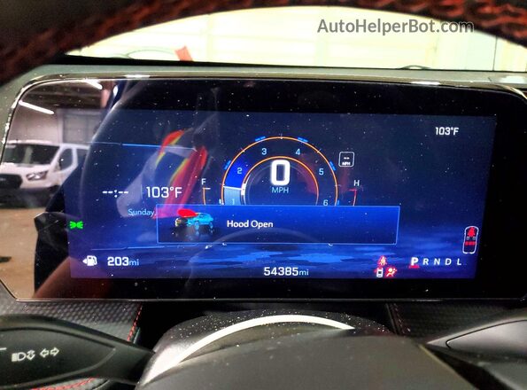 3GNAXLEGXSL143719 2025 CHEVROLET EQUINOX Blue Instrument cluster view