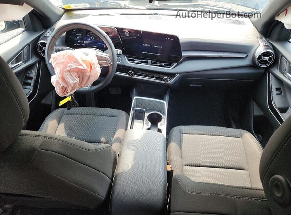 3GNAXPEG1SL288560 2025 CHEVROLET EQUINOX Black Dashboard view