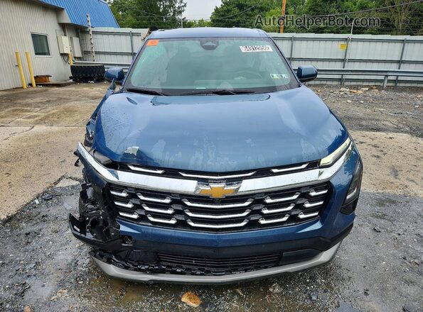 3GNAXPEG2TL245458 2026 CHEVROLET EQUINOX Blue Front view