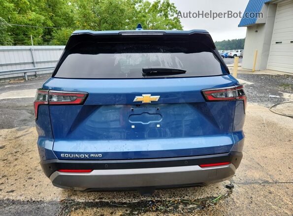 3GNAXPEG2TL245458 2026 CHEVROLET EQUINOX Blue Rear view