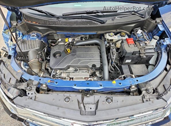 3GNAXPEG2TL245458 2026 CHEVROLET EQUINOX Blue Engine compartment view