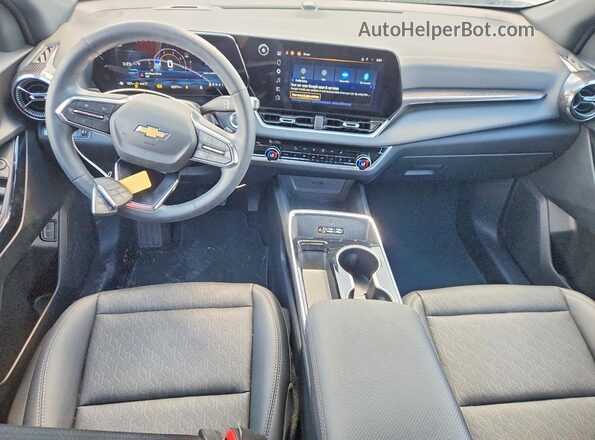 3GNAXPEG3SL218428 2025 CHEVROLET EQUINOX Silver Dashboard view