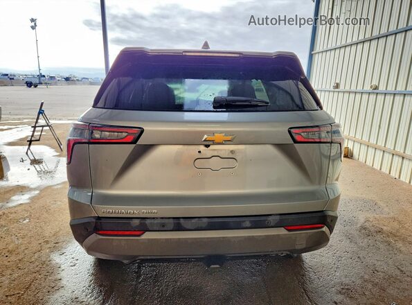 3GNAXPEG6SL323304 2025 CHEVROLET EQUINOX Silver Vista trasera