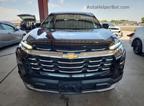 3GNAXPEG7SL322419 2025 CHEVROLET EQUINOX Black Vista de la etiqueta del VIN