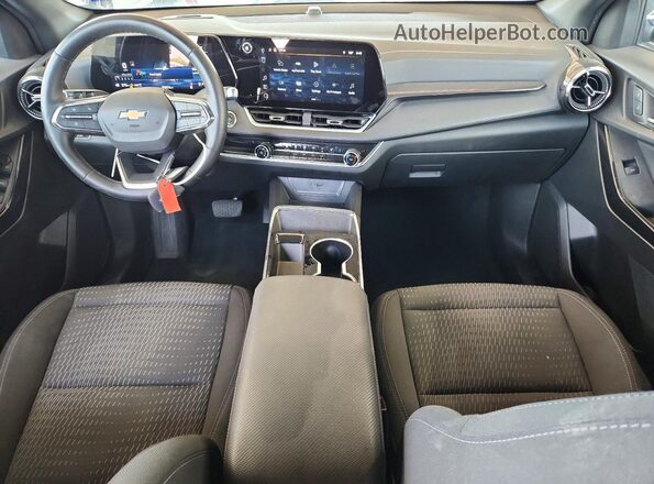3GNAXPEG7SL322419 2025 CHEVROLET EQUINOX Black Vista del salpicadero