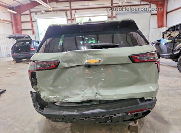 3GNAXPEG8TL400482 2026 CHEVROLET EQUINOX Green Вид ззаду