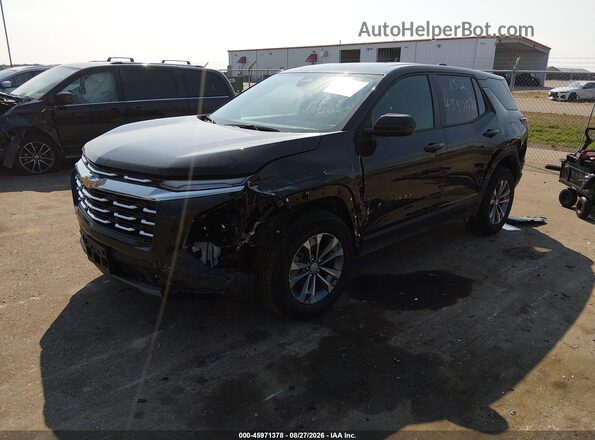 3GNAXPEG8TL475344 2026 CHEVROLET EQUINOX Black წინა მარცხენა ხედი სამი მეოთხედიდან