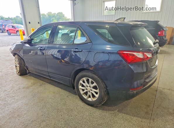 3GNAXREV1JS644486 2018 CHEVROLET EQUINOX Blue Trasero izquierdo