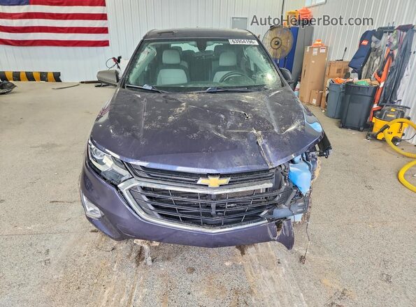 3GNAXREV1JS644486 2018 CHEVROLET EQUINOX Blue Vista frontal