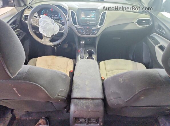 3GNAXREV1JS644486 2018 CHEVROLET EQUINOX Blue Vista del salpicadero