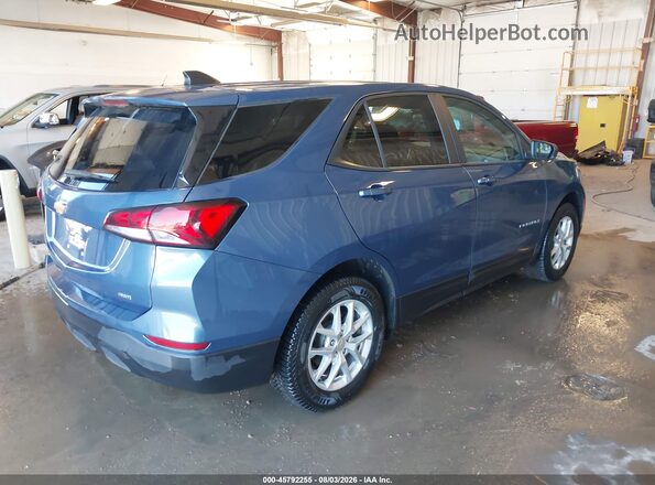 3GNAXSEG1RL174443 2024 CHEVROLET EQUINOX Blue Tył prawy