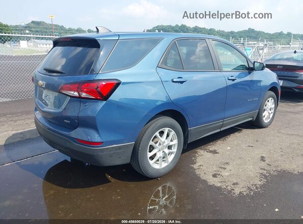 3GNAXSEG2RL174581 2024 CHEVROLET EQUINOX Blue Задня права чверть