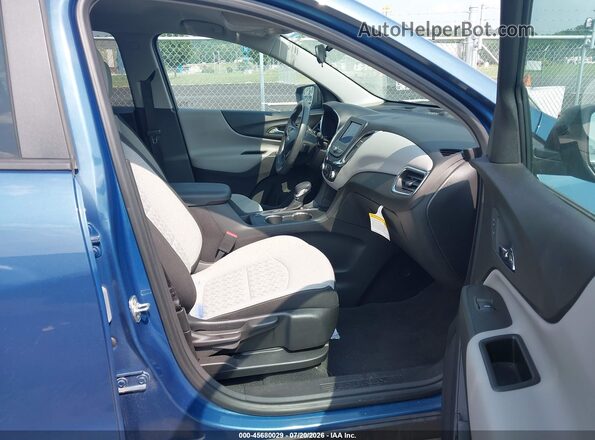 3GNAXSEG2RL174581 2024 CHEVROLET EQUINOX Blue Вид салону спереду