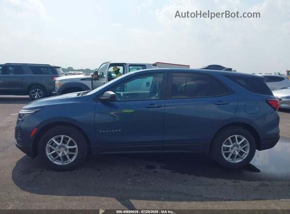 3GNAXSEG2RL174581 2024 CHEVROLET EQUINOX Blue Панорамний вид салону 360°