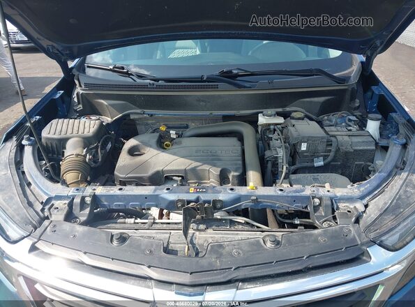 3GNAXSEG2RL174581 2024 CHEVROLET EQUINOX Blue Вид ззаду