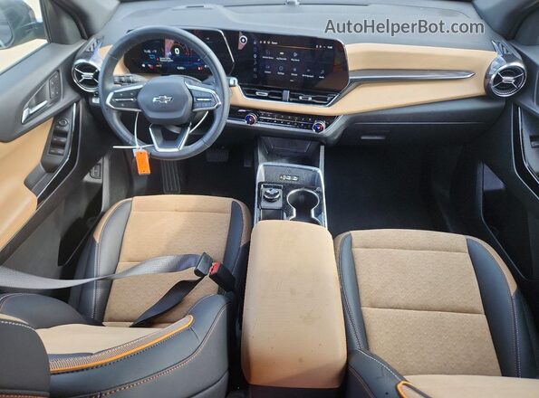 3GNAXSEG7TL176804 2026 CHEVROLET EQUINOX Black Dashboard view