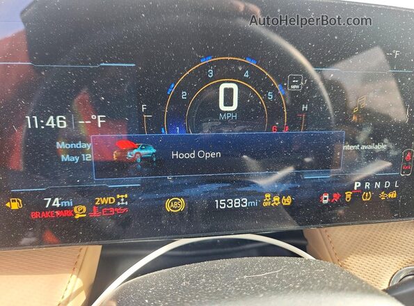 3GNAXSEG7TL176804 2026 CHEVROLET EQUINOX Black Instrument cluster view