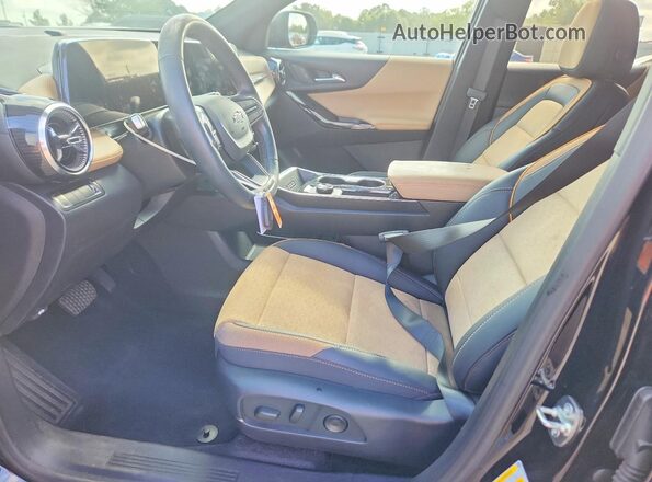 3GNAXSEG7TL176804 2026 CHEVROLET EQUINOX Black Front interior view