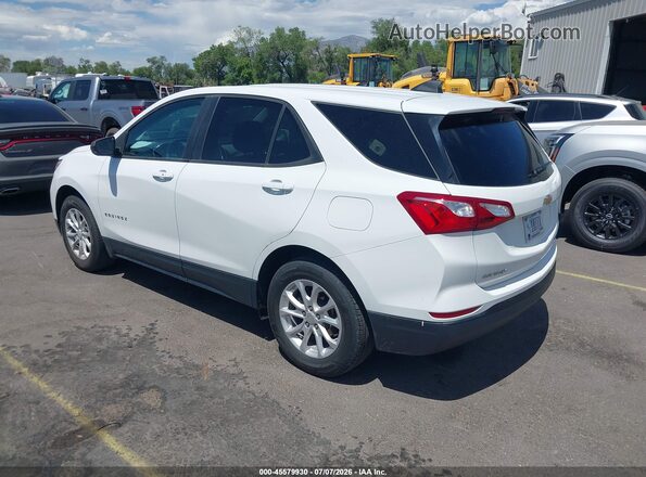 3GNAXSEV1MS157302 2021 CHEVROLET EQUINOX White Tył lewy