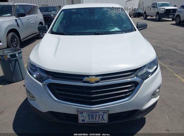 3GNAXSEV1MS157302 2021 CHEVROLET EQUINOX White Widok zestawu wskaźników