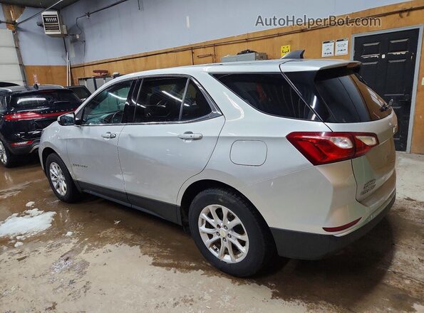 3GNAXSEV2JS596701 2018 CHEVROLET EQUINOX Silver Задня ліва чверть