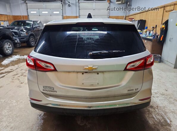 3GNAXSEV2JS596701 2018 CHEVROLET EQUINOX Silver Вид ззаду
