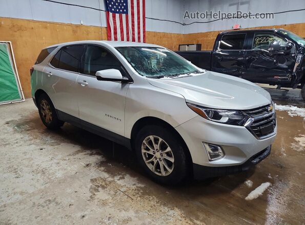 3GNAXSEV2JS596701 2018 CHEVROLET EQUINOX Silver Передня права чверть