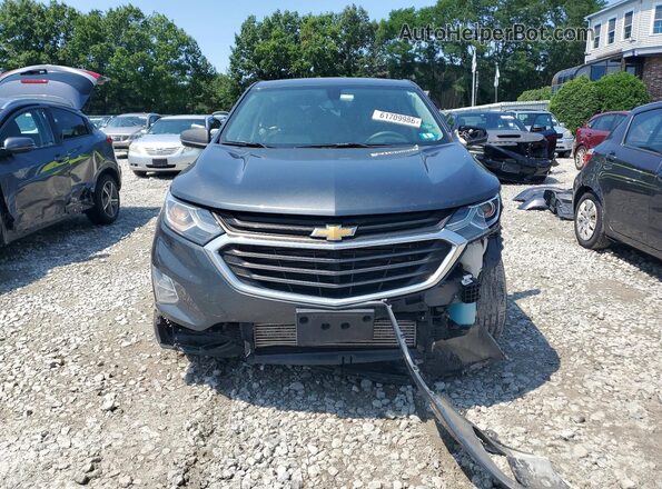 3GNAXSEV2KL225503 2019 CHEVROLET EQUINOX Gray Դիմացի տեսք