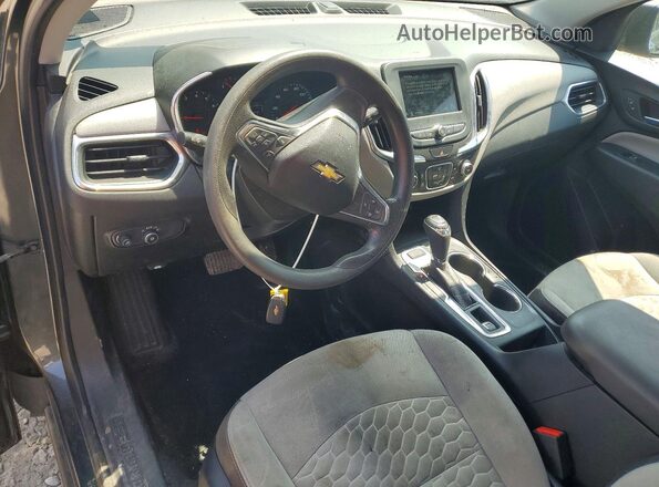 3GNAXSEV2KL225503 2019 CHEVROLET EQUINOX Gray Առջևի վահանակի տեսք