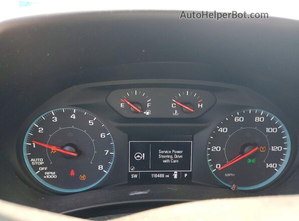 3GNAXSEV2KL225503 2019 CHEVROLET EQUINOX Gray Սարքավորումների վահանակի տեսք