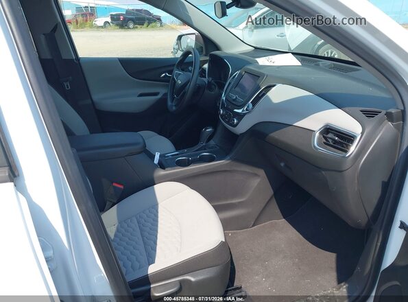 3GNAXSEV2LS685381 2020 CHEVROLET EQUINOX White Widok wnętrza z przodu