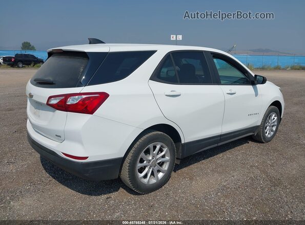 3GNAXSEV2LS685381 2020 CHEVROLET EQUINOX White Tył prawy