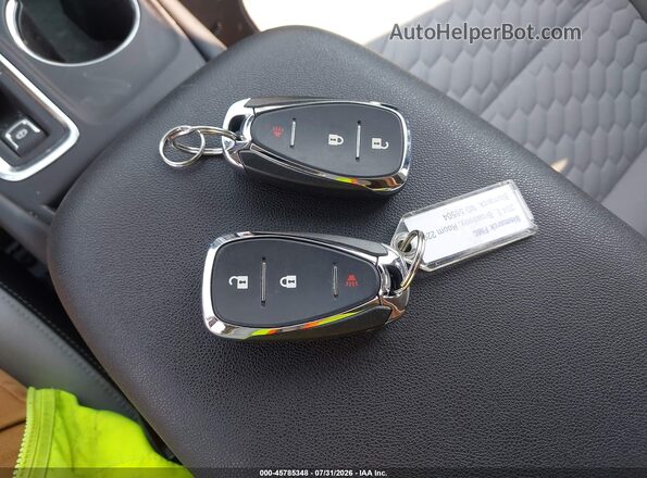 3GNAXSEV2LS685381 2020 CHEVROLET EQUINOX White Widok deski rozdzielczej