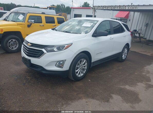 3GNAXSEV4LS724942 2020 CHEVROLET EQUINOX Белый Передняя левая четверть