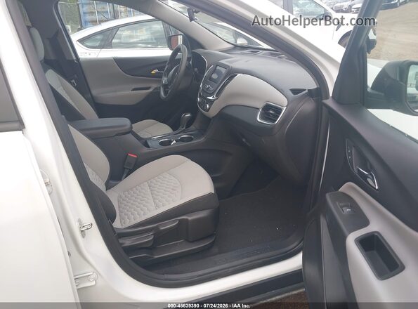 3GNAXSEV4LS724942 2020 CHEVROLET EQUINOX Белый Вид салона спереди