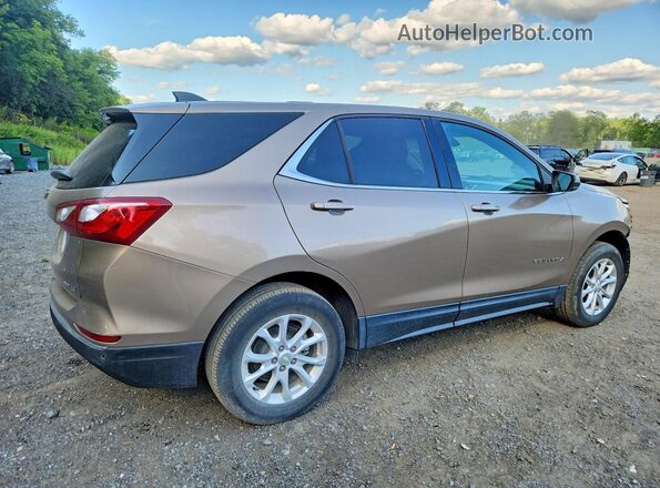 3GNAXSEV7JL336207 2018 CHEVROLET EQUINOX Brown Rear right