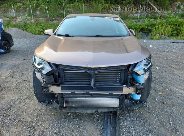 3GNAXSEV7JL336207 2018 CHEVROLET EQUINOX Brown Front view